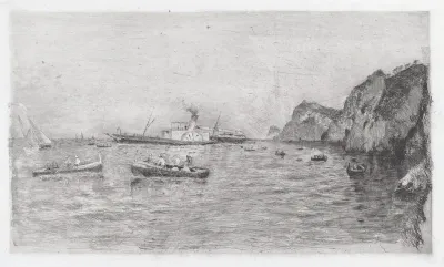 Harbor at Capri [Marina di Capri]