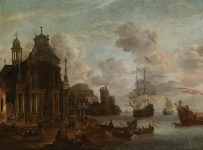 Harbour scene