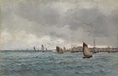 Harbour scene (Concarneau)