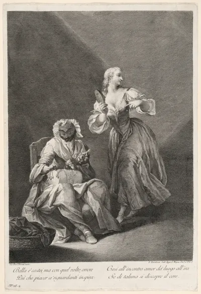 Harlequin as Lacemaker