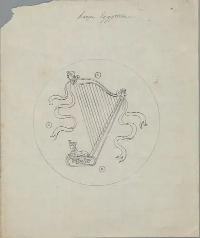 Harpe Egyptienne