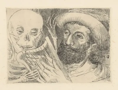 Harpist en de dood