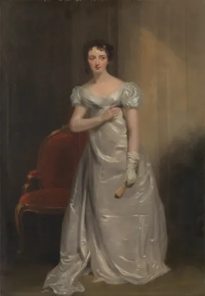 Harriet Smithson as Miss Dorillon, in Wives as They Were, and Maids as They Are by Elizabeth Inchbald