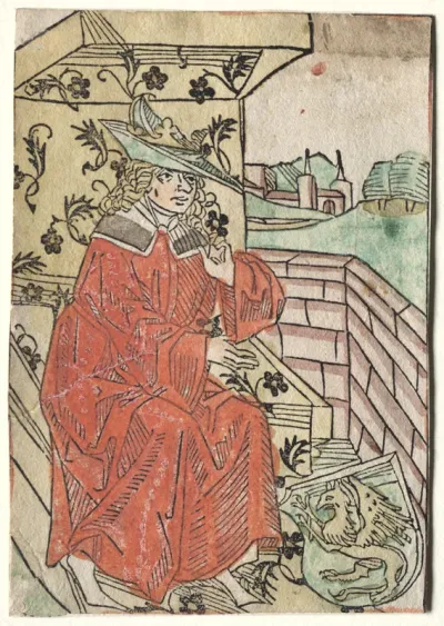 Hartlib's Alexander:  Alexander Seated on Throne