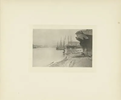 Haven langs de Yare in Great Yarmouth
