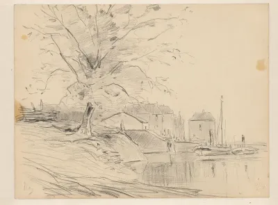 Haven te Arnhem, bij de Schipbrug