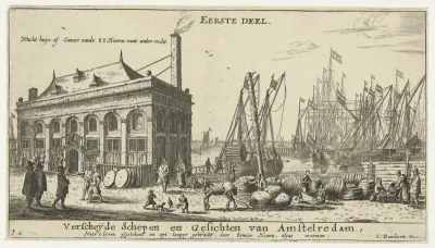 Haven van Amsterdam met Het Zeerecht