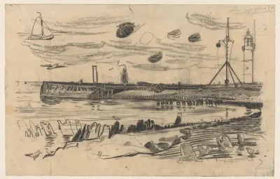 Haveningang te Hellevoetsluis