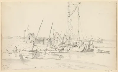Haventje bij Schiedam