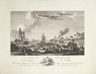 Havnen i Rochefort (Le Port de Rochefort)