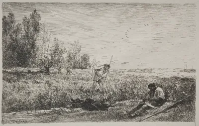 Hay making