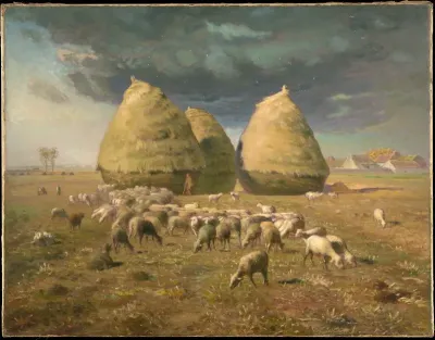 Haystacks: Autumn