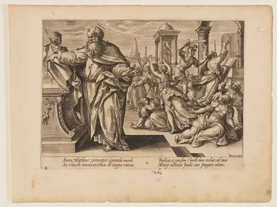 he Martyrdom of St Matthew, from The Martyrdom of Christ and the Apostles