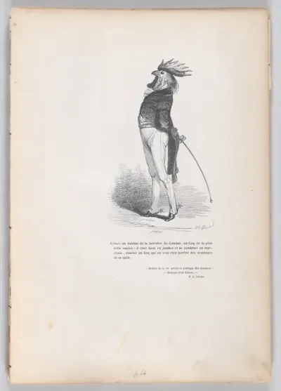 He was a regular on the front lines..., from "Scenes from the Private and Public Life of Animals"