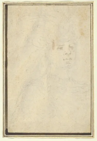 Head, from the Kinnaird Sketchbook