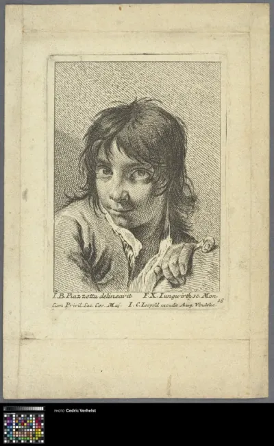 Head of a boy