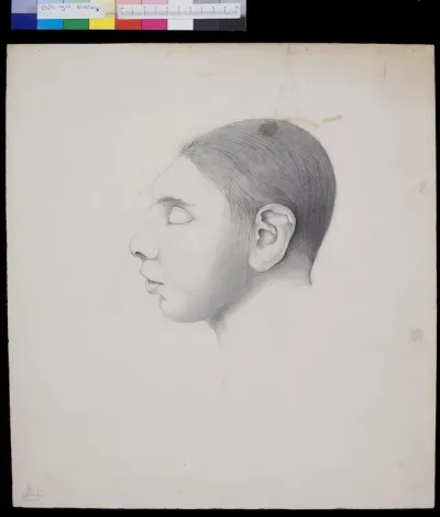 Head of a man