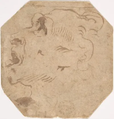 Head of a Man in Profile