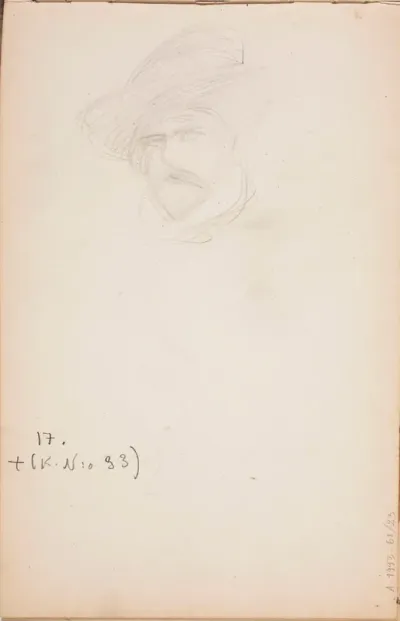 Head of a Man with a Hat