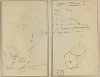 Head of a Monkey; Inventory of Bottles and Beverages