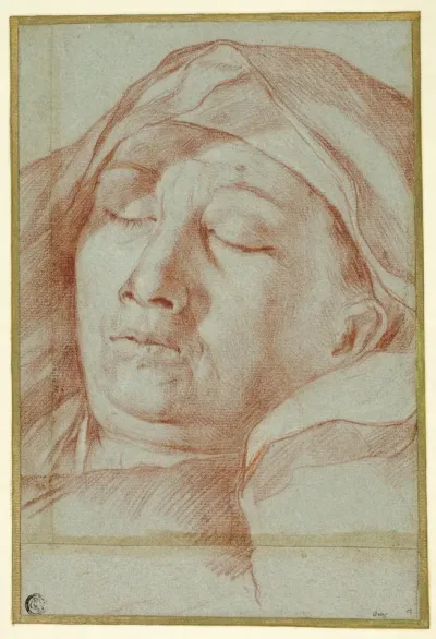 Head of a Sleeping Man