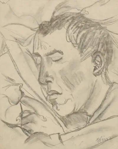 Head of a Sleeping Man