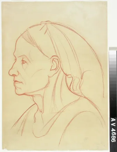 Head of a Woman