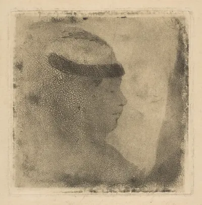 Head of a Woman in Profile