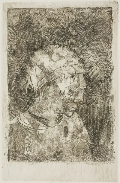 Head of a Young Girl (Compiler's Title)