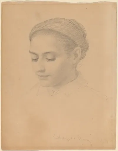 Head of a Young Woman