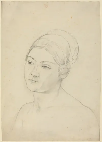 Head of a Young Woman