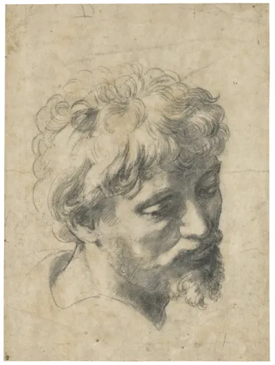 Head of An Apostle (detail)