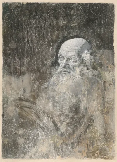 Head of an Old Man with Long Beard
