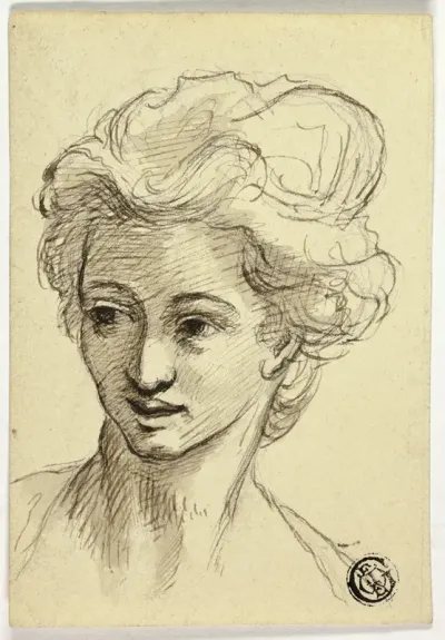 Head of Woman, Turning Left