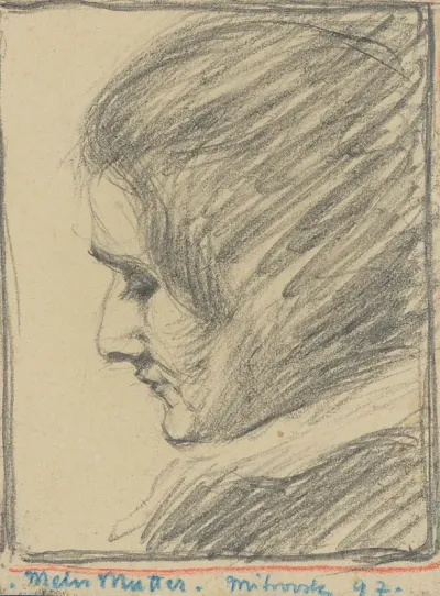Head Study of the Artist's Mother