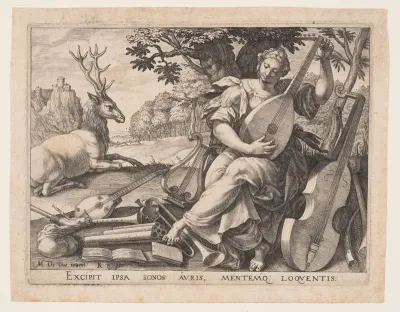 Hearing, from The Five Senses