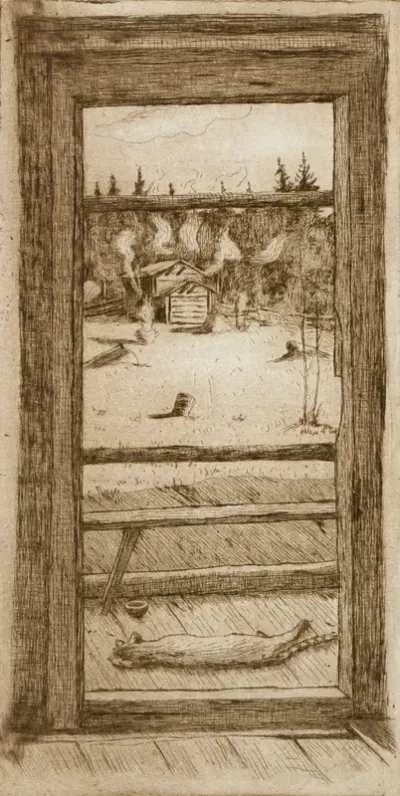 Heating the Sauna