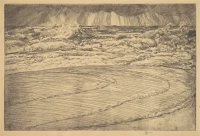 Heavy Surf, High Tide, Easthampton