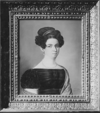 Hedvig Ulrika Sofia Rosensvärd (1793-1857), lady of the bedchamber of the queen (Desideria?), married to baron Johan Lagerbielke