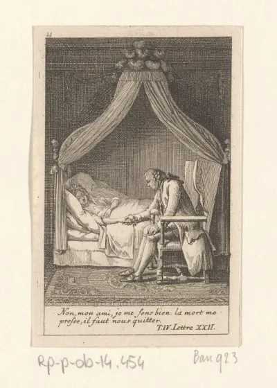 Heer Wolmar aan het bed van Julie
