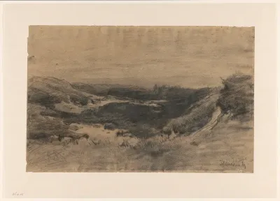 Heidelandschap bij Hilversum
