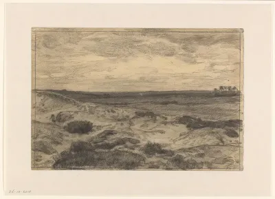 Heidelandschap bij Laren