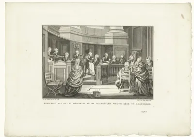 Heilig Avondmaal in Lutherse Kerk te Amsterdam