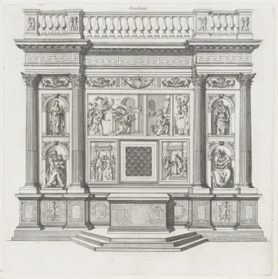 Heilig Huis van de Maagd Maria, occident-zijde