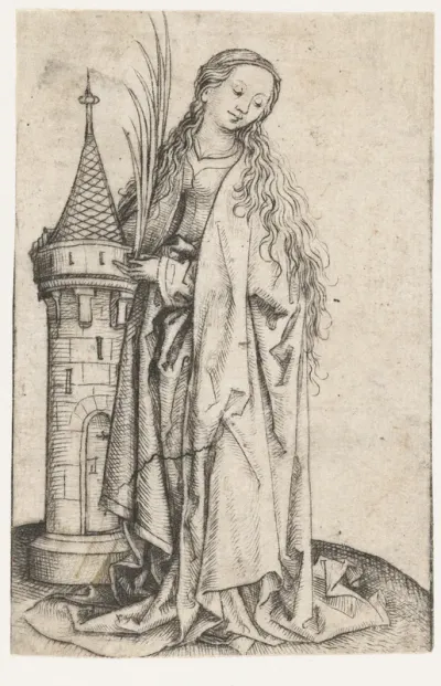 Heilige Barbara (grote versie)