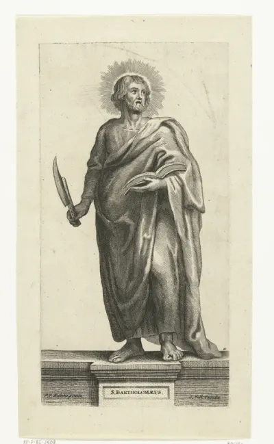 Heilige Bartolomeüs met mes