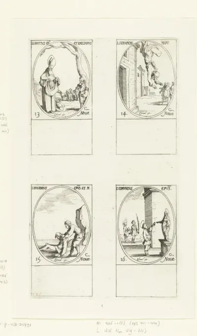 Heilige Brictius van Tours en Heilige Aemilianus Cucullatus, Heilige Serapion van Alexandrië, Heilige Eugenius van Parijs, Heilige Edmundus van Abingdon (13-16 november)