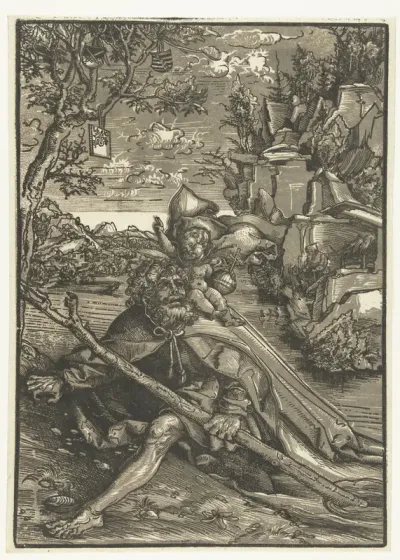 Heilige Christoffel met Christuskind