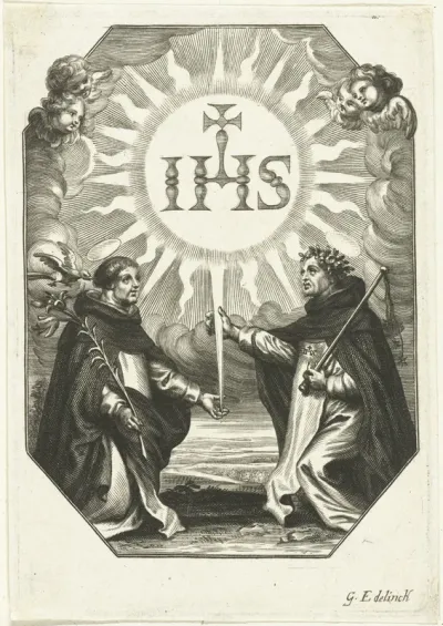 Heilige Dominicus en de zalige Henricus Suso