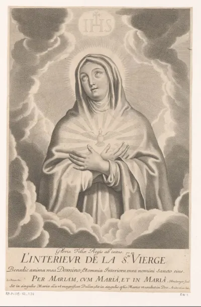 Heilige Drie-eenheid in Maria